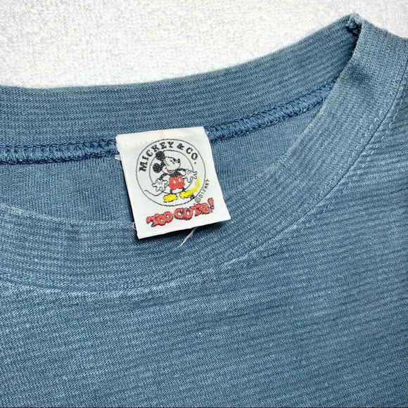 Vintage Too Cute! Blue Winne the Pooh Disney Shirt - Picture 2 of 4